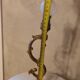 Pied de lampe en bronze