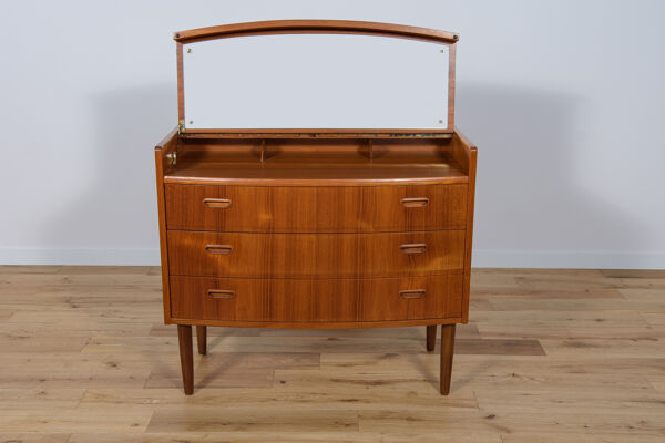 Coiffeuse danoise en teck du milieu du siècle, années 1960