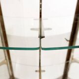 Large curved Showcase Cabinet - 1940s