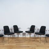 Danish Conference Armchairs, Cube Design, 2010s, Set of 6