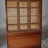 Large curtain cabinet, 2 sections.