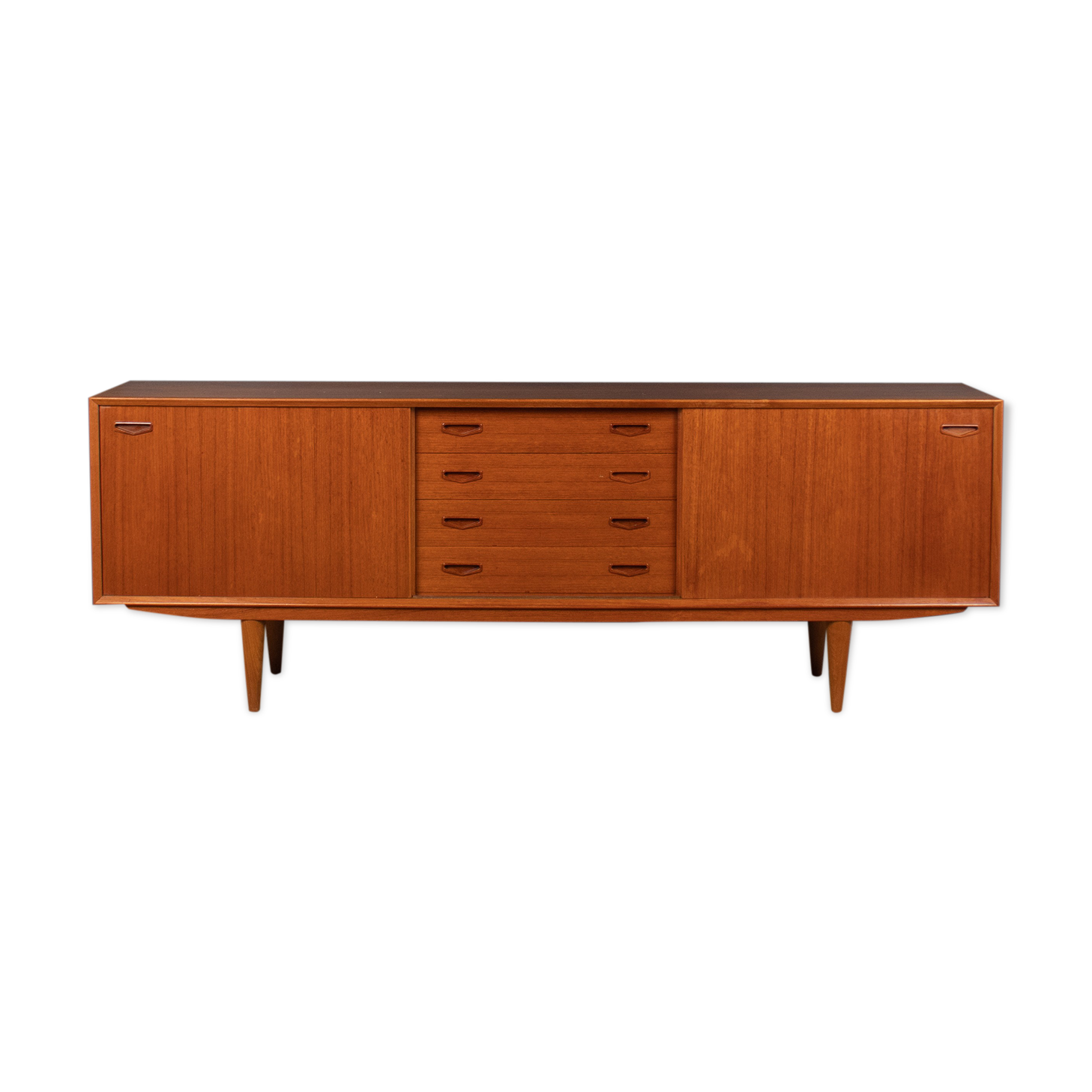 Mid-Century Danish Teak Sideboard by Clausen & Son, Denmark, 1960s