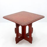 Vintage Burmese Lacquered Side Table