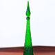 Italian carafe Empoli green with flame stopper