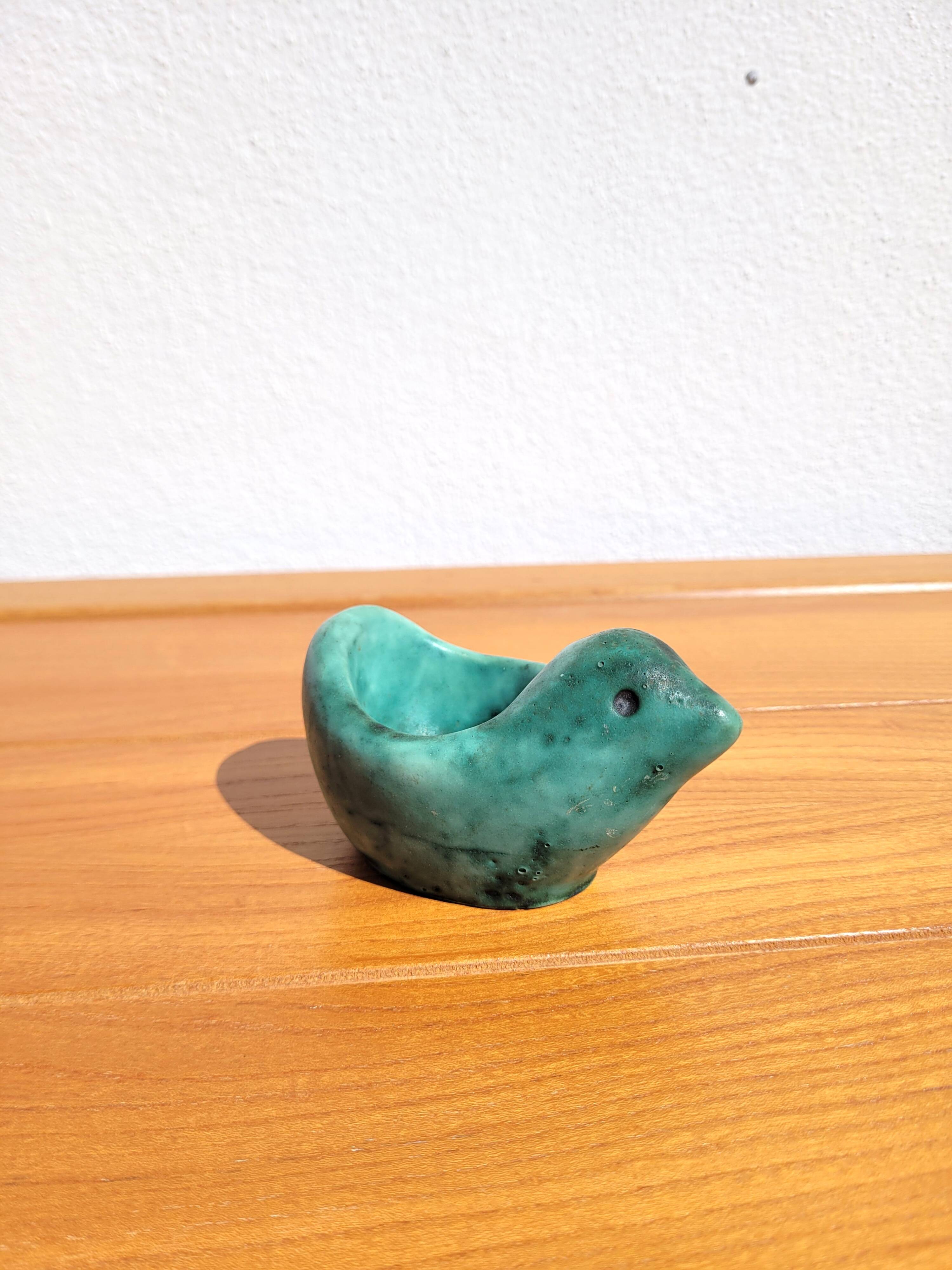 Coquetier poussin en céramique