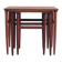 Tables gigognes en teck vintage x3