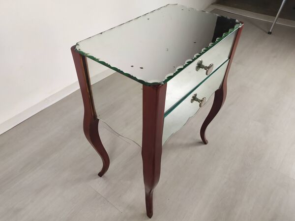 Chevet art déco miroir