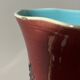Sarreguemines vase (model 9848) floral patterns 1830