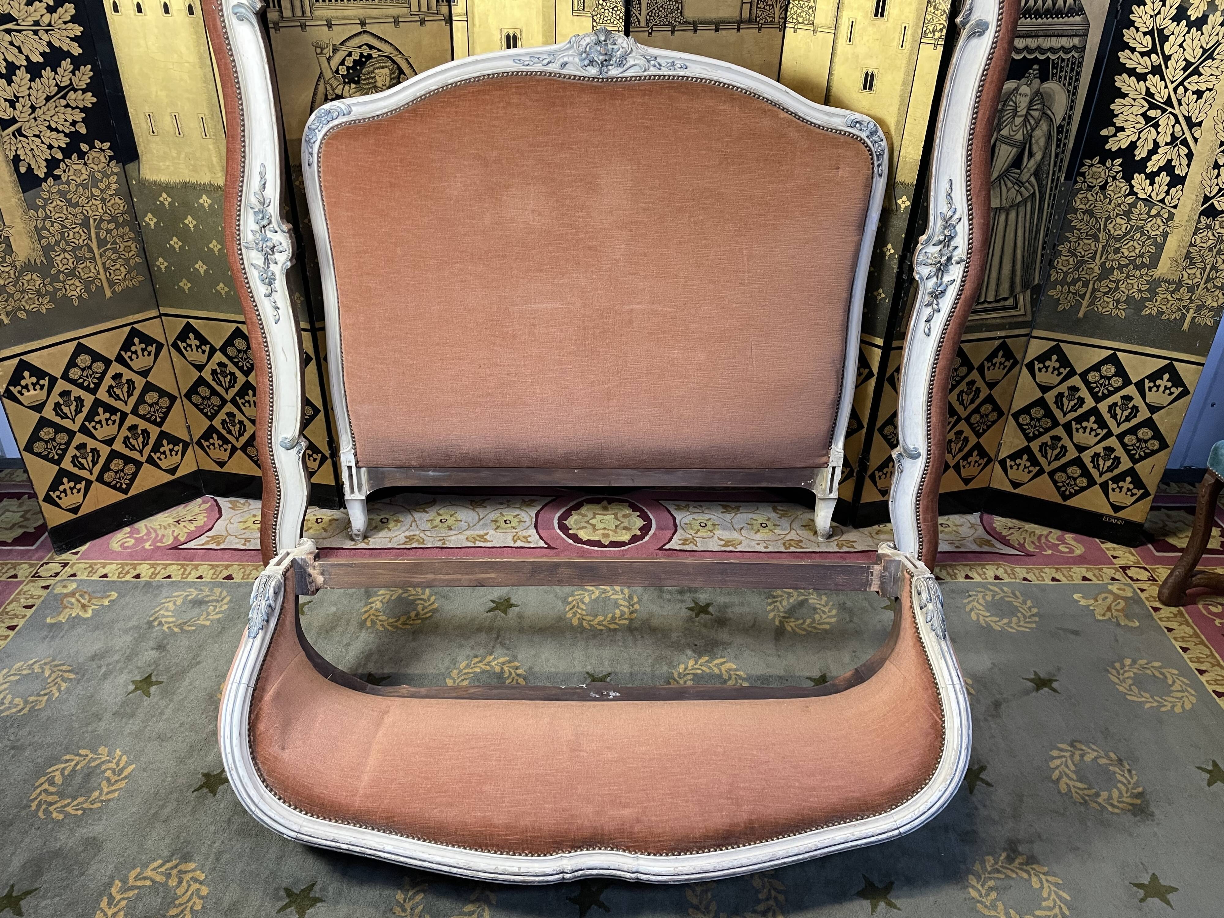 Louis XV style basket bed