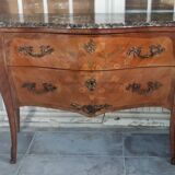 Curved chest of drawers Louis XV style