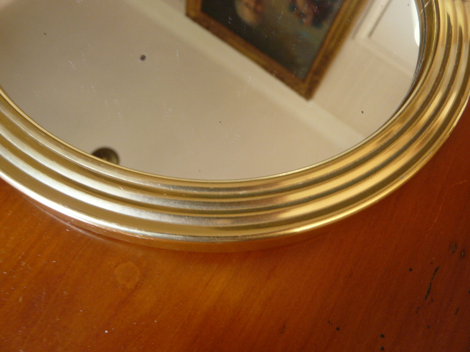 Plateau miroir art déco