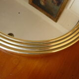 Plateau miroir art déco