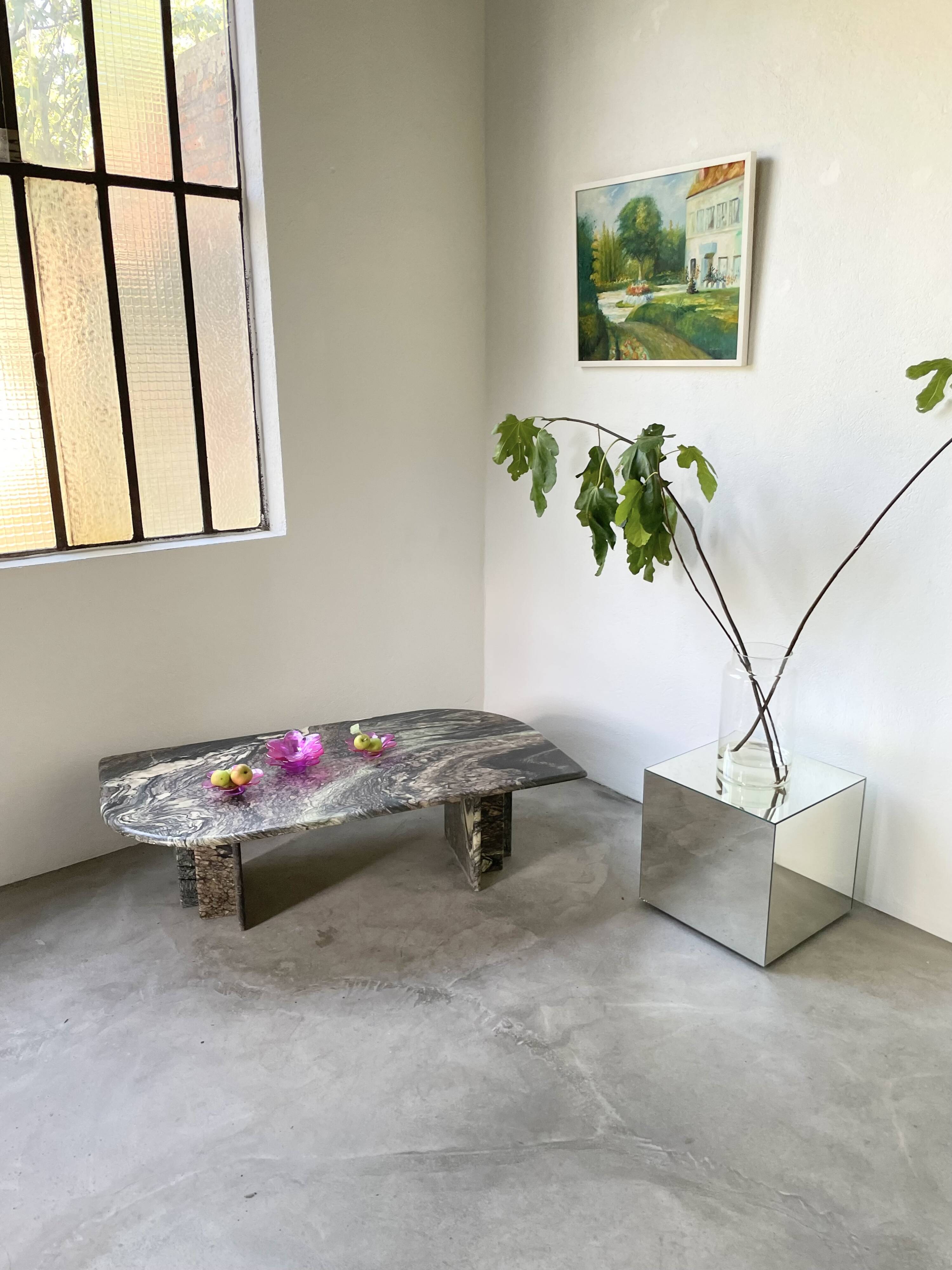 6 pop pink glass cups