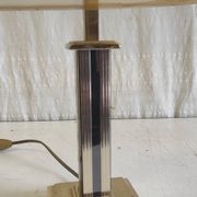 Table lamp "Le Dauphin" in gilded brass - mid 20th century