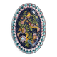 Grand plat décoratif de Baffoni Gubbio Italie