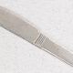 Christofle, 6 butter knives, spreaders, Luc Lanel, in silver-plated metal.