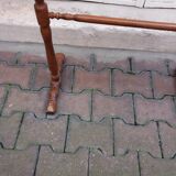 Vintage bamboo towel holder