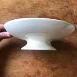 Plat compotier ancien villeroy et boch 1584 décor floral