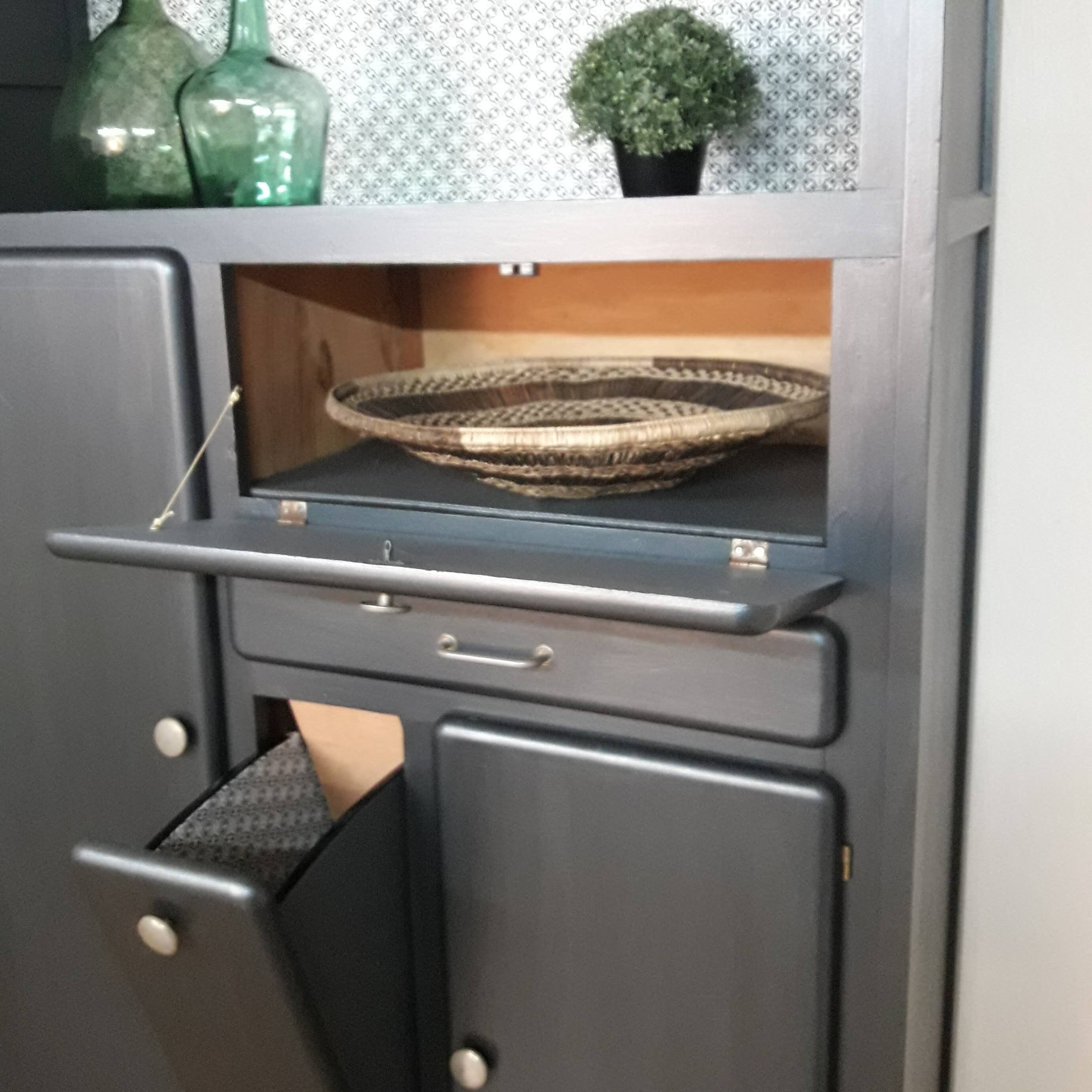 Buffet mado restored gray patina