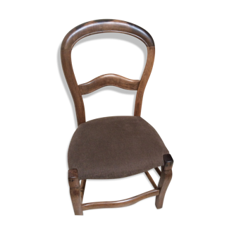 Low chair of Louis Philippe style