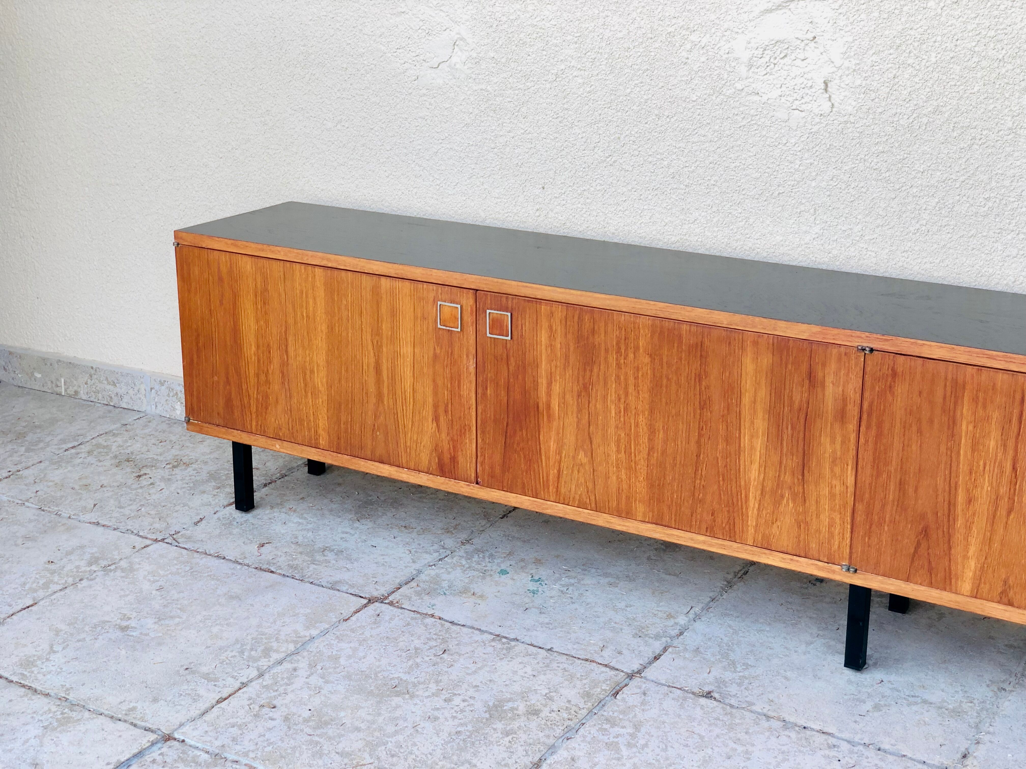 Scandinavian teak bass enfilade, 1960