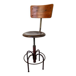 Chaise industrielle réglable