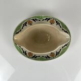 Sarreguemines "Maroussia" gravy boat, early 20th century