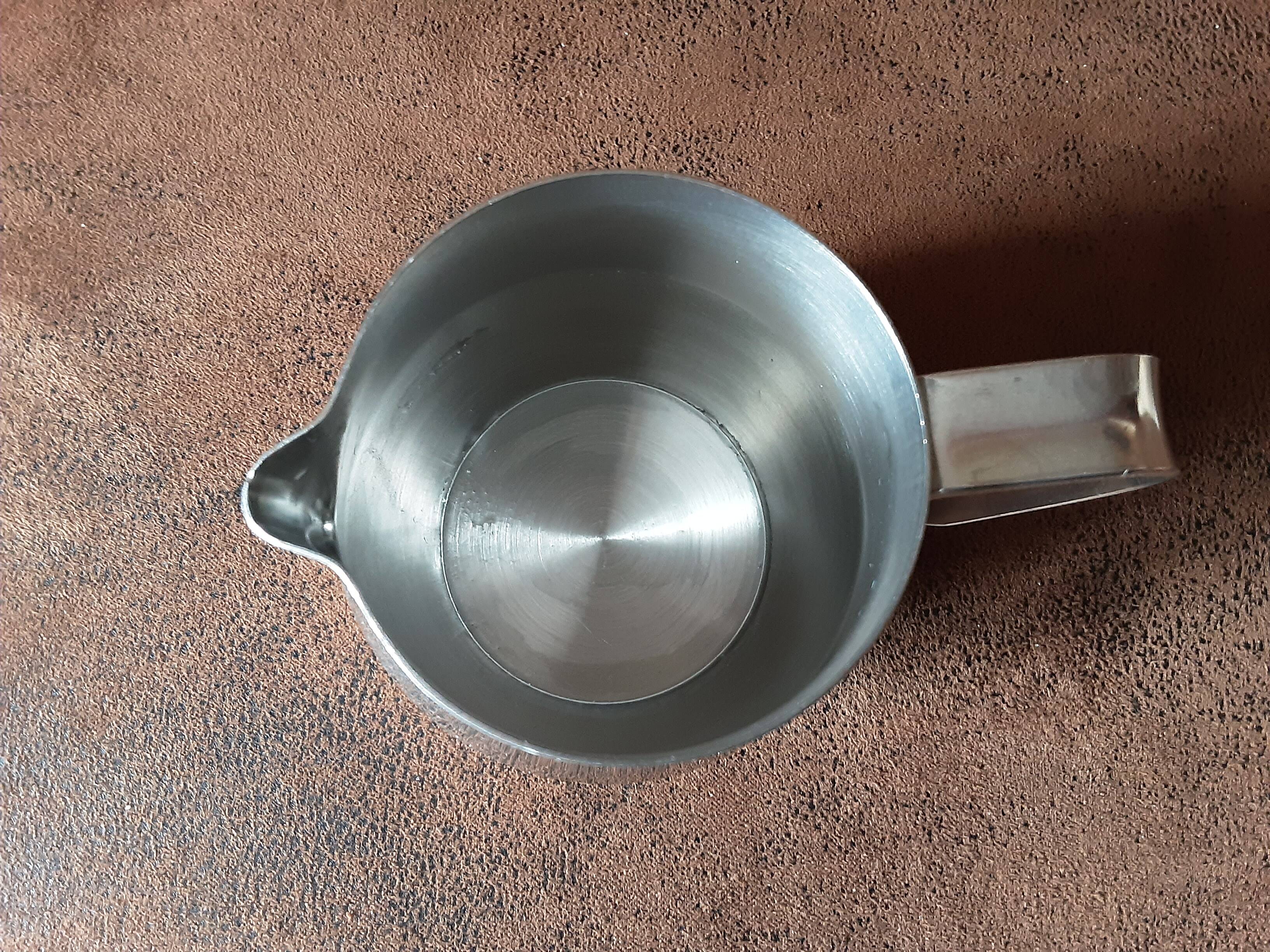Pot à lait inox