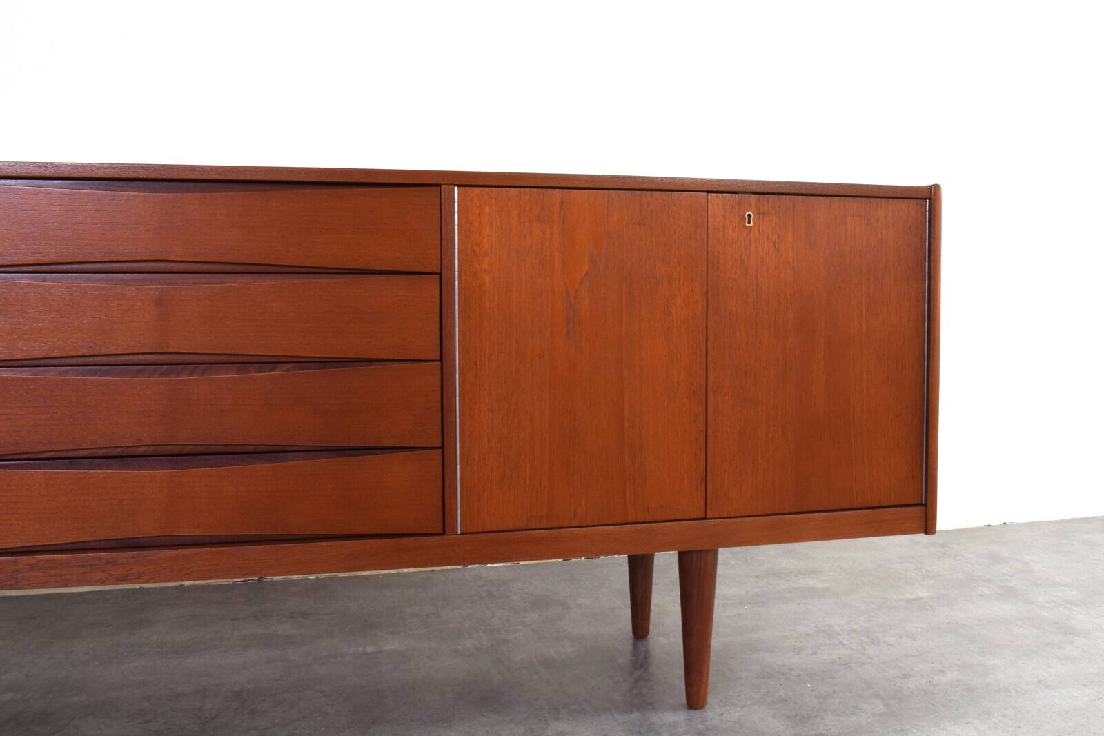 Mid-Century Teak Sideboard from Skeie & Co. Norheimsund, 1960s.