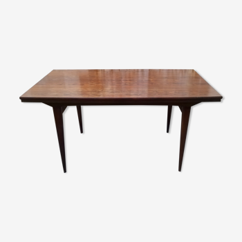 Danish teak and rosewood table