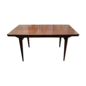 Danish teak and rosewood table