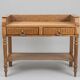 Renovated antique oak hairdresser – Console, desk, entrance furniture, accent furniture, serving table.