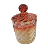 glass jar powder bottle