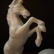 White horse lamp from the 1970s.