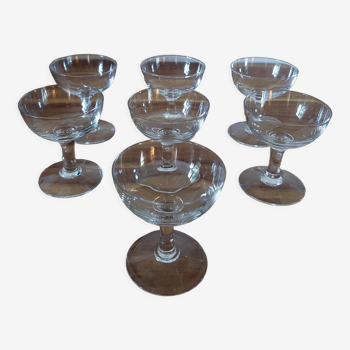 Lot of 6 brandy cups