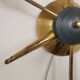 Brass Sputnik ceiling or wall light
