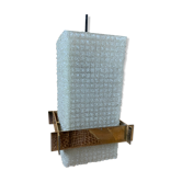 Vintage perspex pendant lamp
