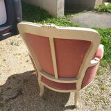 Louis XV style bergère armchair