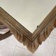 Miroir Art déco en bois doré 74x61