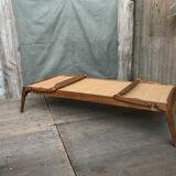 Bed folding a person