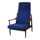 Fauteuil danois en teck massif - Vintage 1960