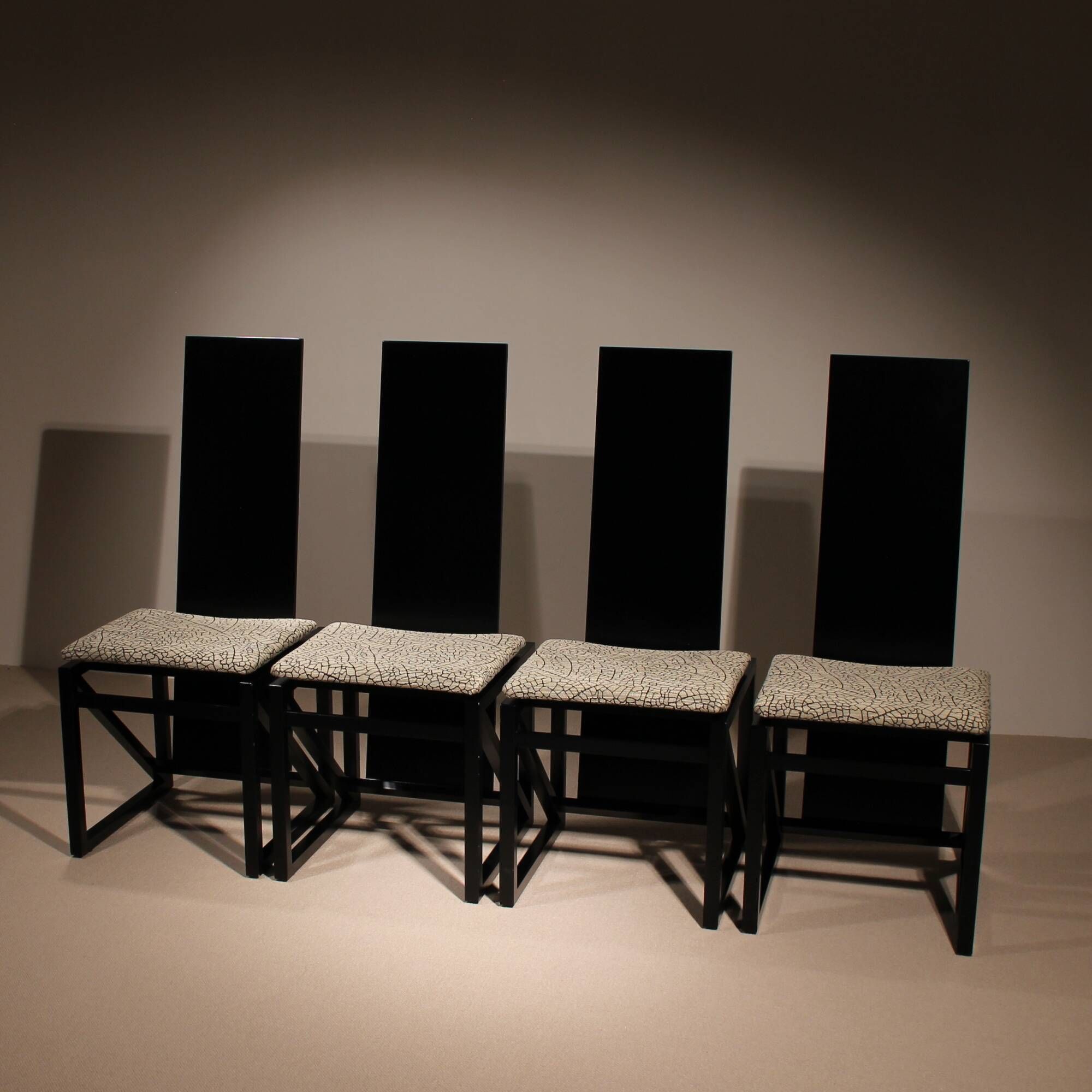 Four ‚Edo Series‘ Chairs by Kisho Kurokawa for PPM Corporation | Japan 1980
