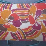 Vintage camping folding lounge