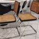 Suite de 6 chaises modèle Cesca B32 par Marcel Breuer vintage 1993