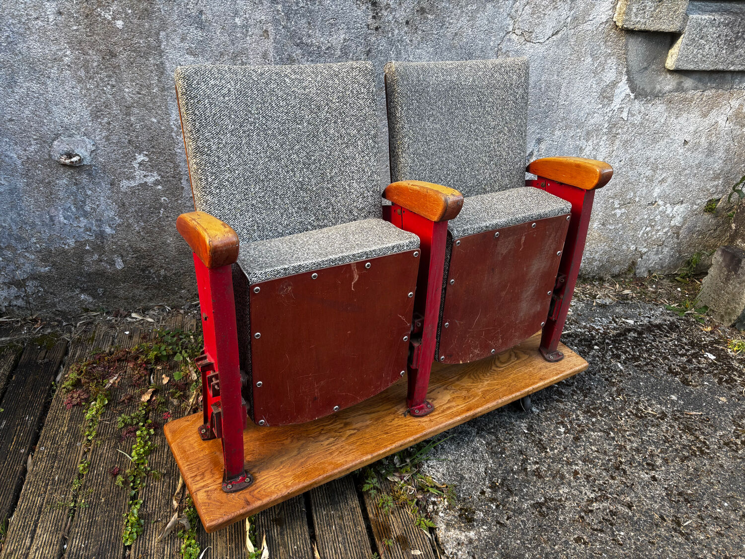 Pair of cinema seats
