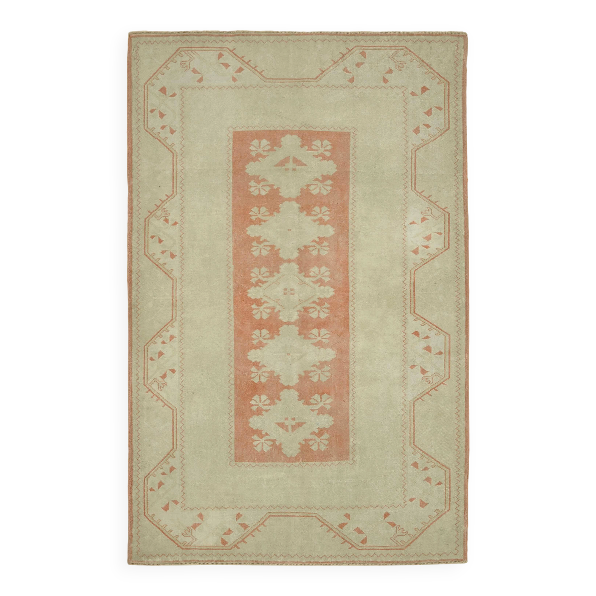 Turkish Vintage Anatolian Rug 167 cm x 252 cm