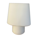 Vintage white glass lamp