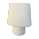 Vintage white glass lamp