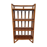 Old shelf in bamboo and rattan 70s