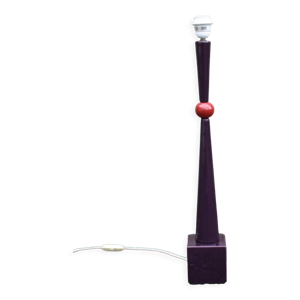 lampe en céramique signée